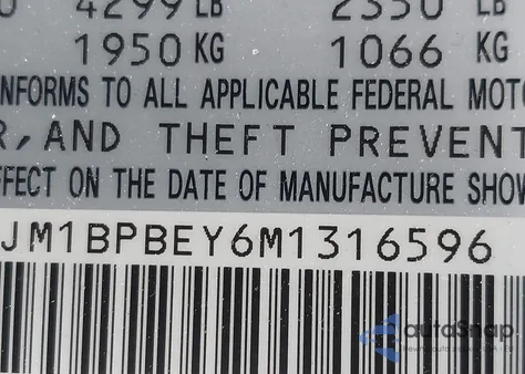 2021 Mazda Mazda3 2.5 Turbo Premium Plus из США, поврежденный, VIN JM1BPBEY6M1316596